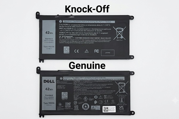 AI Generated Infographic: Laptop Batteries