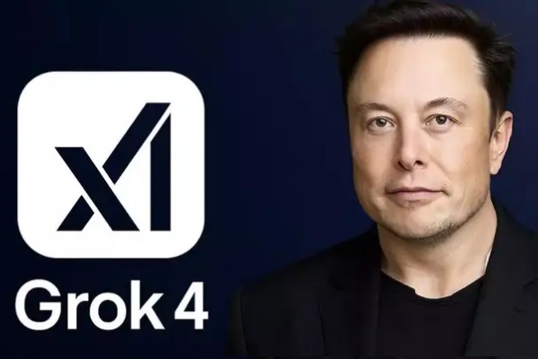 grok 4 logo