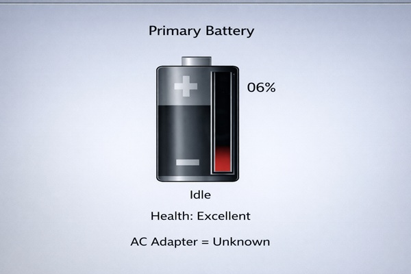 AI Enhanced screenshot: Symptom of a non-genuine charger