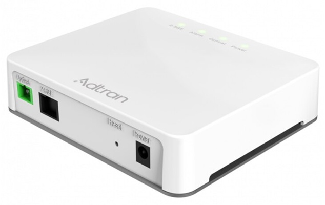 Adtran 2.5G fiber modem