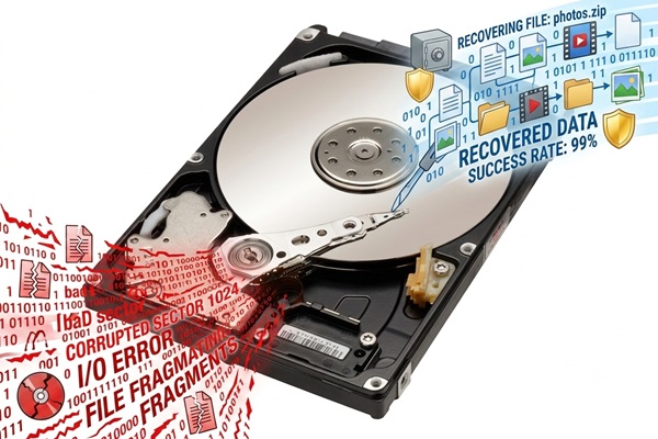 AI generated image: Data Recovery