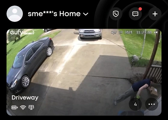 Actual screenshot: S220 Solocam Image